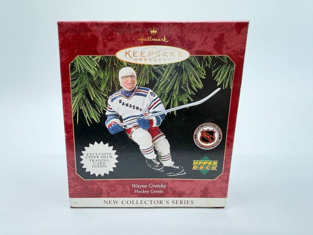 Hallmark Keepsake Wayne Gretzky NHL Ornament Hockey Upper Deck Box